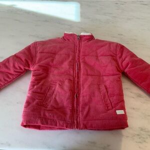 7 For All Mankind Pink Puffer Jacket 4T